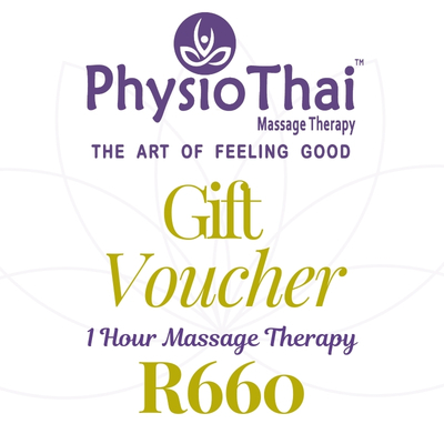 1 Hour Massage Therapy - Voucher