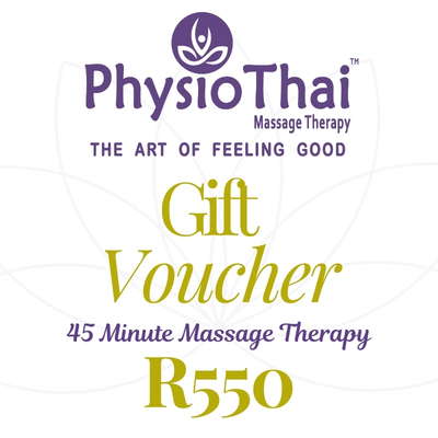45 Minute Massage Therapy - Voucher