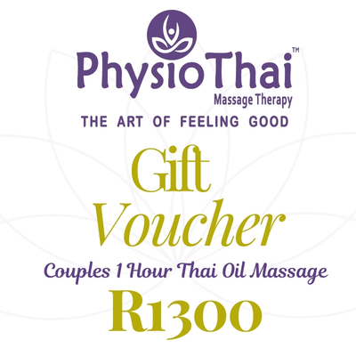 Couples 1 Hour Massage Therapy - Voucher